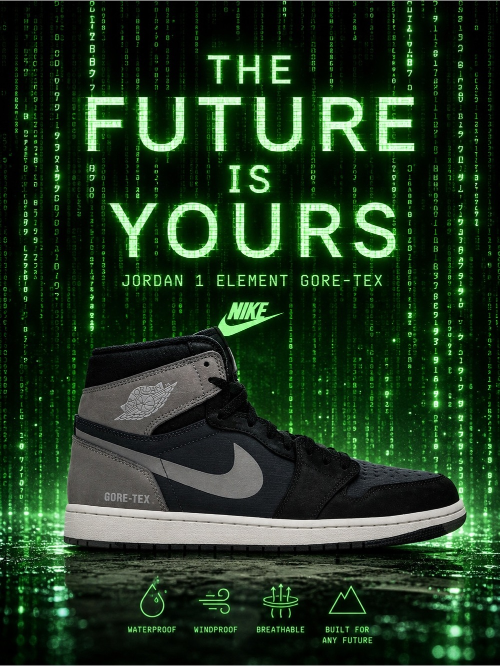 Nike Air Jordan 1 Element Gore-Tex Sneakers Men’s 14